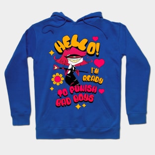 Hazbin Hotel Niffty Ready To Punish Some Bad Boys - Funny And Cute Niffty Demon Hoodie